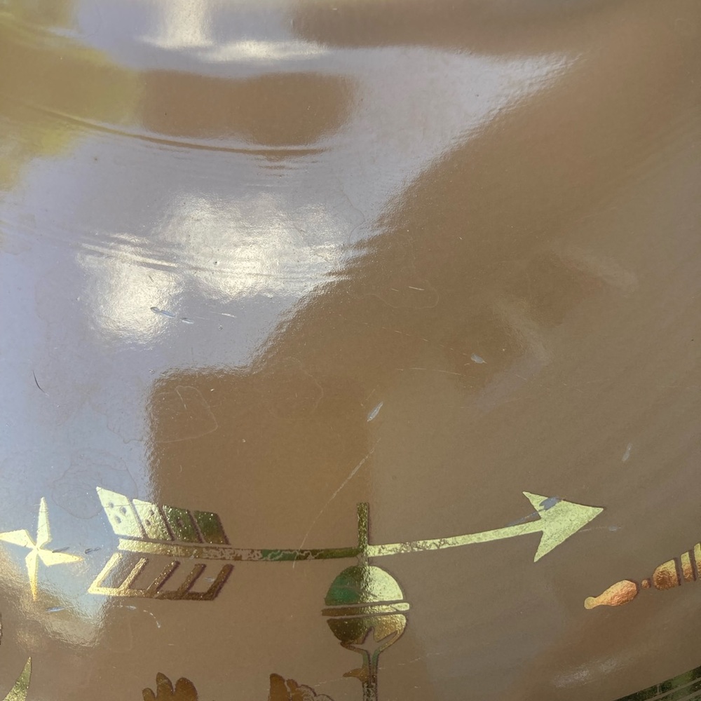 Vintage Pyrex American Pattern Spout and Handle Ovenware Serving Bowl - Picture 7 of 10